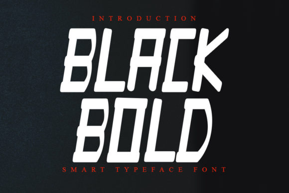 Black Bold: A Sharp, Craft-Ready Display Font for Your Shop