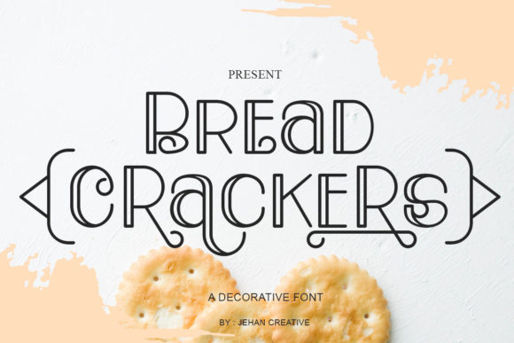 Bread Crackers: A Bold and Beautiful Font for Craft Projects