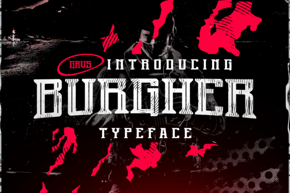 Burgher Font: A Bold Display Typeface for Brand Identity