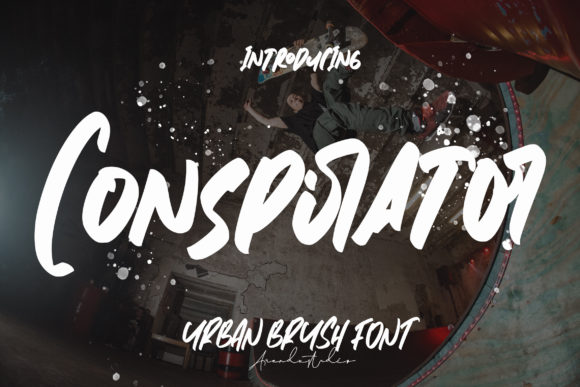 Conspirator: A Bold Urban Font for Creative Makers
