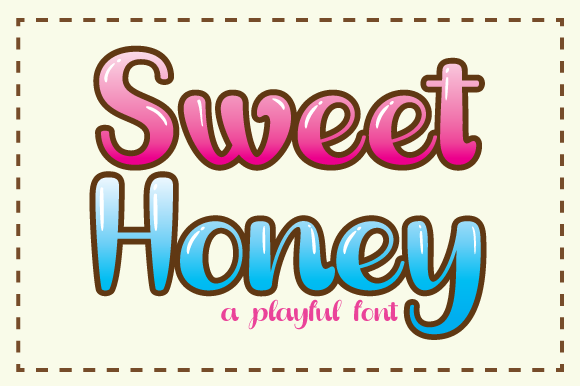 Discover the Charm of Sweet Honey Font