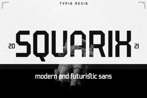 Enhance Your Brand with Squarix: A Modern Display Font