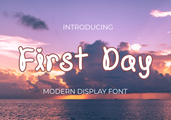 First Day: The Perfect Font for Modern Business Branding