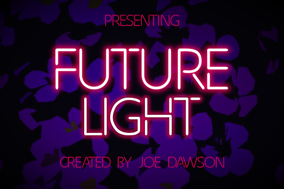Future Light: A Cyber Punk Font for Modern Branding