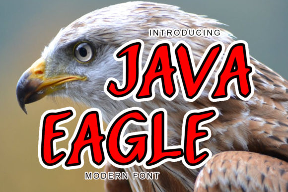 Java Eagle: A Display Font for Building Brand Recognition
