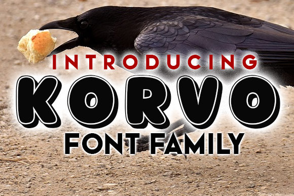 Korvo: A Display Font for Memorable Brand Materials