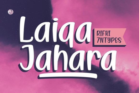 Laiqa Jahara: A Font for Elevated Branding