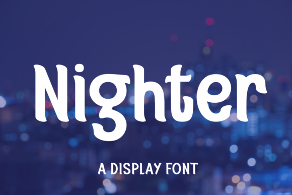Nighter Font Review for Personalized Branding