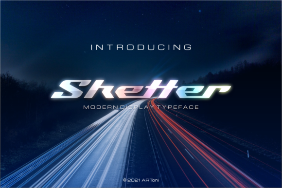 Sketter: A Distinct Font for Makers and Modern Design