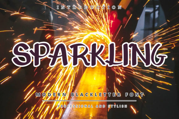 Sparkling: The Trendy Urban Font for Modern Crafts and Products