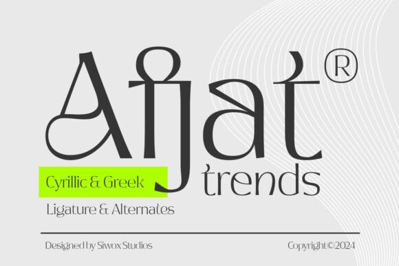 The Afjat Display Font: Elegant Yet Relaxed Typography for Websites