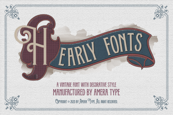 The Hearly Display Font for Authentic Business Branding