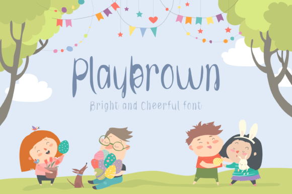 The Playbrown Kid Font: A Friendly Typography Choice for Brands