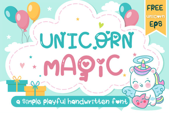 Unicorn Magic: A Charming Font for Creative Makers