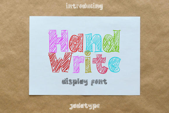 Using Hand Write for Playful Branding Projects